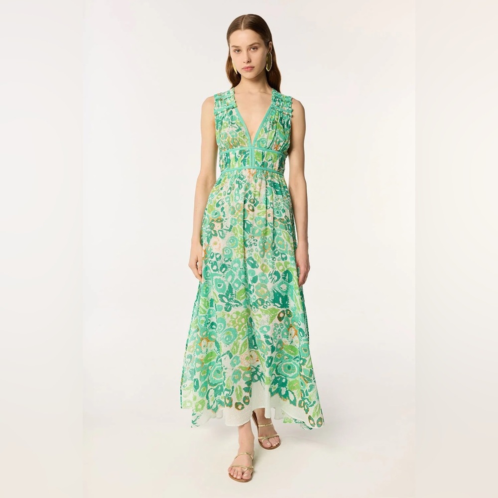 Poupette St Barth Long Chiara Dress- NWT Size XS